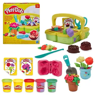 PLAY-DOH Bunter Blumenspaß Bastelset