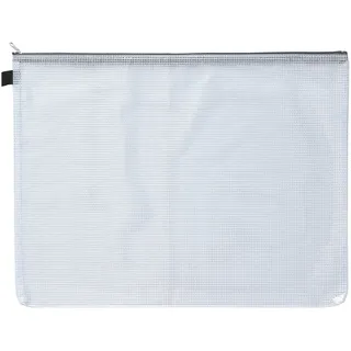 FolderSys Reißverschlussbeutel A3 transparent/grau 0,15 mm, 1 St.