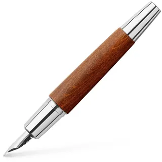 Faber-Castell e-motion Birnbaum Patronenfüller braun M (mittel), 1 St.