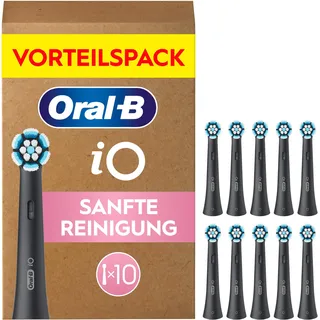 Oral-B iO Sanfte Reinigung Aufsteckbürste schwarz 10 St.