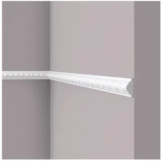 NMC Zierleiste NMC WO1 WALLSTYL Weiß 2 St. 200 x 1,8 x 3,8 cm