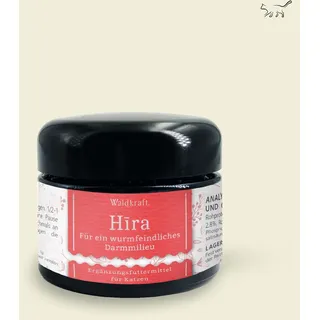Waldkraft Hira - Für ein gutes Darmmilieu bei Katzen Wurmbefall 12 g Pulver