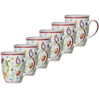 Ritzenhoff & Breker Kaffeebecher 0,32 l Mehrfarbig 6 St.