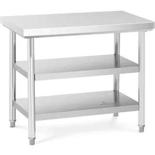 Royal Catering Edelstahl-Arbeitstisch ECO 100 x 60 cm