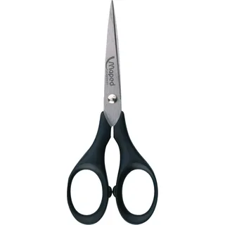 Maped Schere Precise, 13 cm schwarz