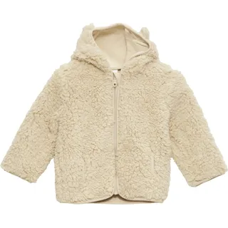 s.Oliver Plüschjacke Kapuze mit Ohren, beige, 80