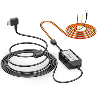 VIOFO HK4 Acc Hardwire Kabel nur für A329/A329S/ T130 / A119 Mini 2/ WM1 / A229 / A139 Serie, Aktiviert den Parkmodus und den Niederspannungsschutz, Sicherung ist erforderlich (separat kaufen sollten)