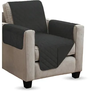 BestLivings Sesselauflage 190 x 165 cm schwarz 1 St.