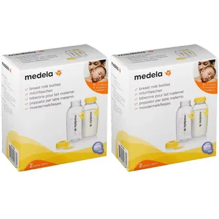 Medela Milchfl SET 250Ml x2 2x2 St Flaschen