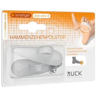 RUCK DRUCKSCHUTZ Hammerzehenpolster Smartgel aloe vera+ 2 Stück