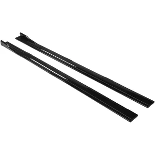 Auto Seitenschweller 8 Stück 2,2 M Für Benz W205 W204 W203 W211 W212 W213 Für CLA Für GLA Für AMG Seitenschwellerverlängerungen Autoseitenschweller Winglet Splitter Lippe Trittbretter Schweller ( Farb