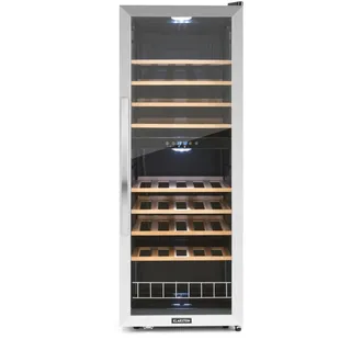 Klarstein Vinamour 54 Duo Weinkühlschrank 2 Zonen 148 Ltr 54 Fl Touch-Display