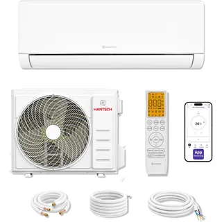 HANTECH A+++ Split Klimaanlage 12000 BTU H-PLUS energiesparender und umweltschonender Betrieb für ganzjährig angenehme Temperaturen, Smart Home kompatibel