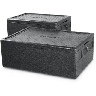 HENDI Thermobox Profi Line, 40 Liter, Kunststoff EPP, Gastro-Norm 1/1, 40L, 600x400x(H)285mm
