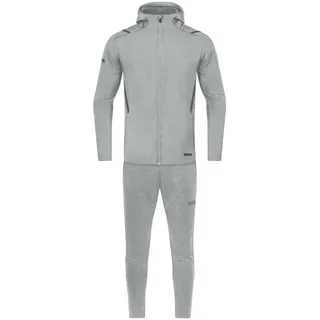 Jako Challenge Freizeitanzug mit Kapuze Herren hellgrau meliert/anthra light S