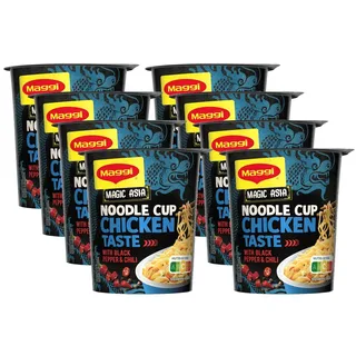 MAGGI Maggi® Noodle Cup Chicken Taste Fertiggericht 8x 63,0 g, 8 St.