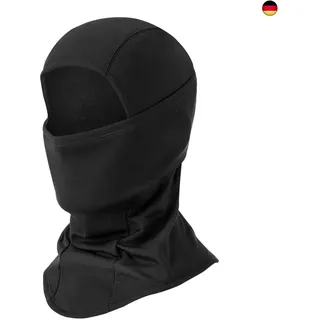Baonuor Sturmhaube Gesichtshaube | Balaclava Winter Sturmhaube Fahrrad Motorrad Ski Schlauchtuch für Damen & Herren, schwarz - Einheitsgröße-L