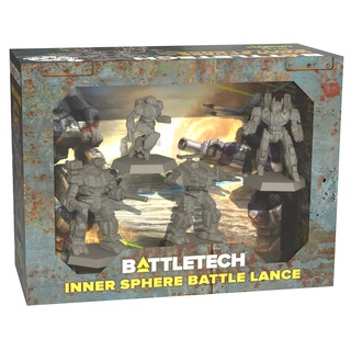 Catalyst Game Labs CAT35723 BattleTech Inner Sphere Battle Lance Hawk Miniature Game, Multicolor, Small