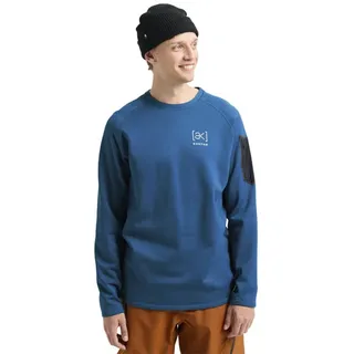 Burton Baker Stretch Fleece Crewneck M - Fleecepullover - Herren - Light Blue - L