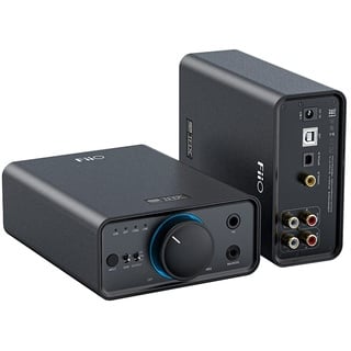 FiiO K7 Full Balanced HiFi DAC Kopfhörer-Verstärker AK4493S*2, XMOS XU208 PCM384kHz DSD256, USB/optisch/Koaxial/Cinch-Eingänge, 6,35 mm/4,4 mm Ausgang