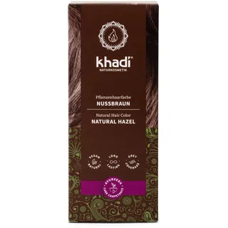 Khadi Pflanzenhaarfarbe nussbraun 100 g