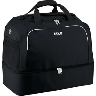 Jako Classico Sporttasche mit Bodenfach schwarz Junior 57 Liter