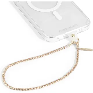 Case-Mate Handy-Anhänger mit Goldkette – Abnehmbares Handy-Schlüsselband, freihändige Handschlaufe, Verstellbarer Telefonriemengriff für Frauen – iPhone 15 Pro Max / 14 Pro Max / 13 Pro Max / 12 –