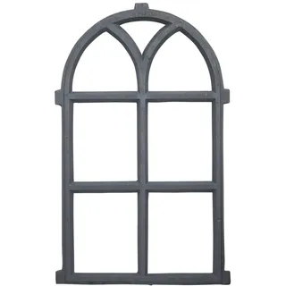 aubaho Stallfenster Fenster Scheunenfenster Eisen grau Eisenfenster 68cm Antik-Stil