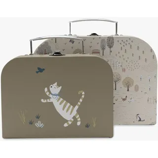 jollein Koffer 2er-Pack, Tiny Park