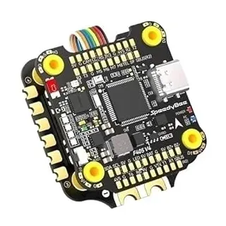ZDANYA Für SpeedyBee F405 V4 3-6S 30X30 FC&ESC Stapel ICM42688P F405 Flight Controller BLHELIS 55A 4in1 ESC für FPV Freestyle Drone Modell(F405 V4 55A Stack)