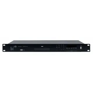 DAS Audio INTEGRAL-AS1 - 19“/1HE 2-Kanal Media-Player, DVD-Player, FM/AM-Radioempfänger,