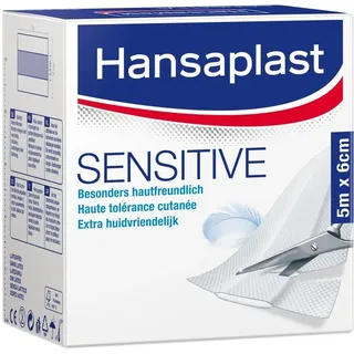 BEIERSDORF Hansaplast Sensitive 5mx6cm Rolle 1 st
