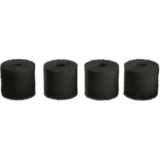 OASE 45266 Ersatz Filterschwamm, Vorfilterschwaum Set für BioMaster Aquarium Außenfilter, 4 Stück, 45 ppi, schwarz
