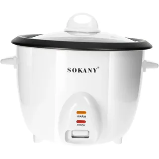Sokany Reiskocher weiß 1,8 l