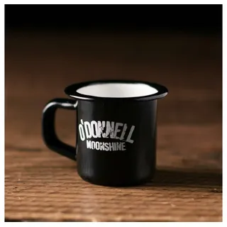 o ́donnell - moonshine - schnaps, kein honig O ́Donnell Moonshine Emaille Tasse | Shot in klein