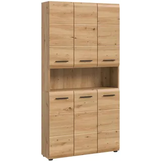 xonox.home Mehrzweckschrank Ice 90x185x30 cm B: 90 H: 185