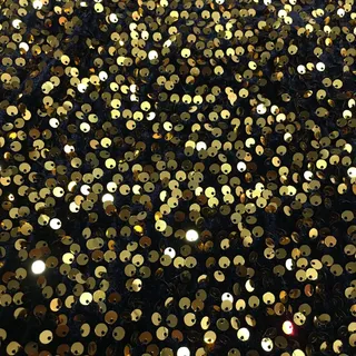 120cm * 3m Paillettenstoff Glitzer Dekostoff Steppstoff Polsterstoff Hochzeitszubehör Sparkly Stoff für DIY handgemachte Kleidung Hochzeit Kleid DIY Bekleidung DIY Nähen Handwerk -Schwarz Gold