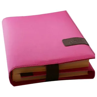 SKIN von Barth & Bauer BookSkin Multifunktionshülle Hot-Pink Buchhülle