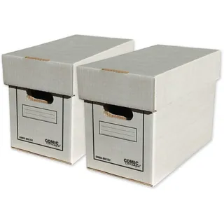 Comic Concept Comic-Box (kurz) 2er-Pack aus stabilem Karton