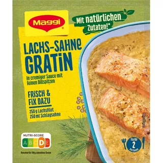 MAGGI Saucen Lachs Sahne Gratin 26 g