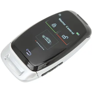 AOWINHIT Auto Smart LCD -Schlüssel Touchscreen 5.0 Verbindungskomfort und Sicherheit für Alle Autobesitzer Zinklegierung (Silber)