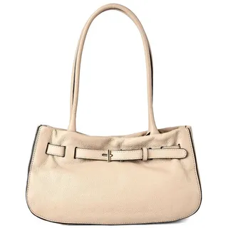 ABRO Dalia Jill Henkeltasche Leder Beige