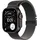 GPS + Cellular 49 mm Titangehäuse Schwarz Milanese Loop Schwarz L