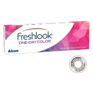 FreshLook One Day Color, Grey 10 Stück | BC 8,6mm, DIA 13,8mm,
