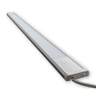 LICHT DISCOUNT LED Licht Leiste 15W (90 cm) warm weiß inkl. An/Aus Schalter S47 - inkl. Netzstecker