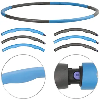 PEARL Sports Hola Hoop: Hula-Hoop-Reifen, Schaumstoff-Mantel, Massage-Noppen, 1,2 kg, Ø 100 cm (Hulla Reifen, Hula HOPP, 2,1)