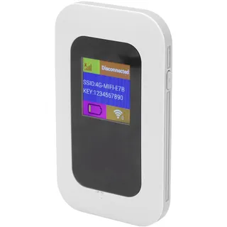 4G 5G Mobiler Hotspot, Tragbares WLAN für das Reisen, eine Verbindung von Bis zu 10 Geräten, 2100 -mAh 300 Mbit/S -drahtloses Netzwerkgerät mit 1 SIM -Karten -Slot