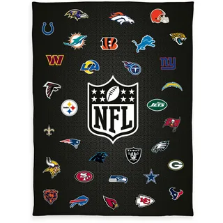 Herding NFL Wellsoft-Decke - mehrfarbig - 150x200cm