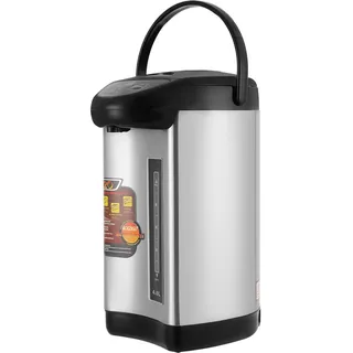 Heißwasserspender 4L 750W, Elektrischer Glühweinkocher mit 3 Entnahmemethoden, Thermopot mit Warmhaltefunktion für Punsch, Tee und Heißgetränke auf Festen und Partys