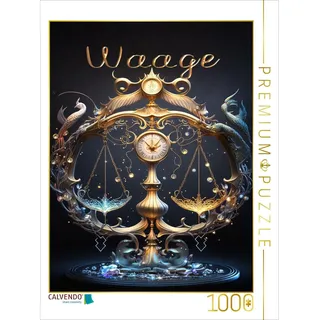 Calvendo Puzzle Waage 24. September - 23. Oktober 1000 Teile Lege-Größe 64x48cm Foto-Puzzle für glückliche Stunden